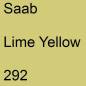 Preview: Saab, Lime Yellow, 292.